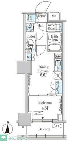 パークアクシス錦糸公園の物件間取画像